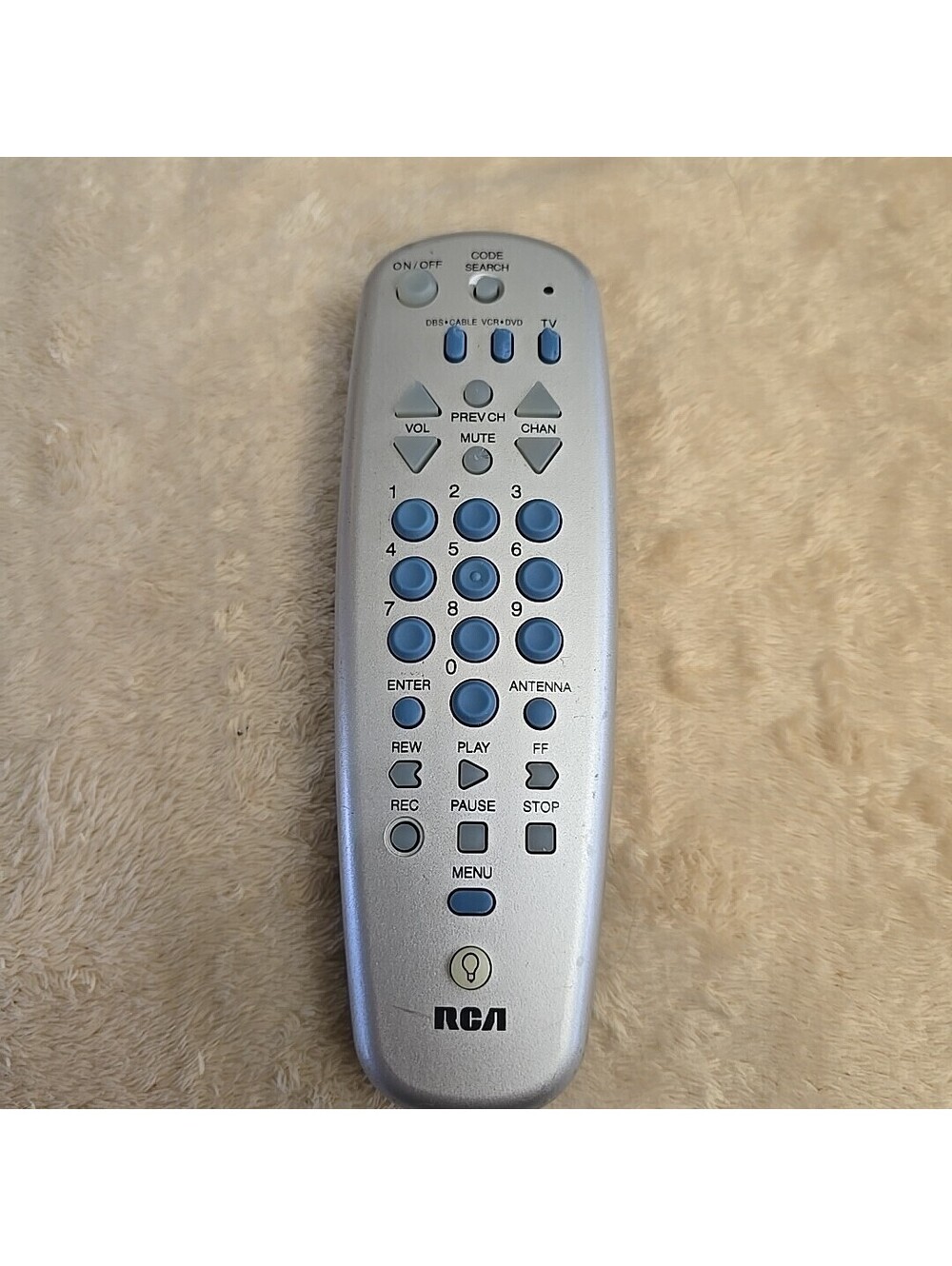 RCA RCU300TMS 3 Device Universal Remote Control For DBS/CABLE, VCR/DVD, TV